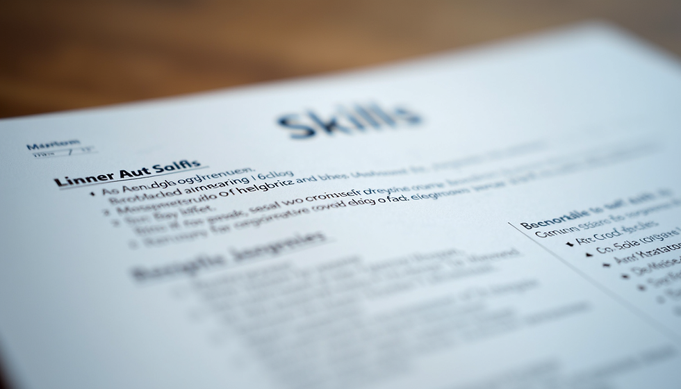 Key Skills That Make Your CV Stand Out for Sponsorship Opportunities
