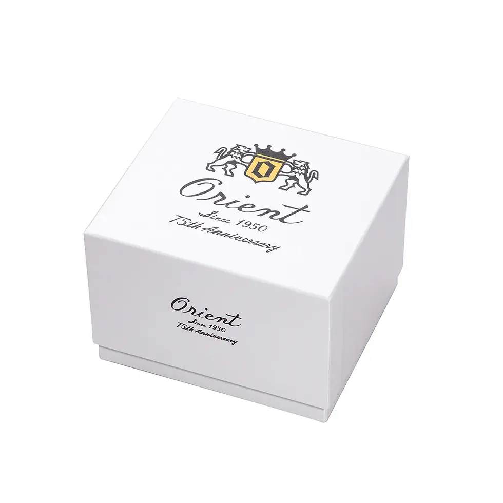 Thumbnail: Orient Stretto Date 38.5mm 75th Anniversary Automatic RA-AC0R04N30B Men's Watch