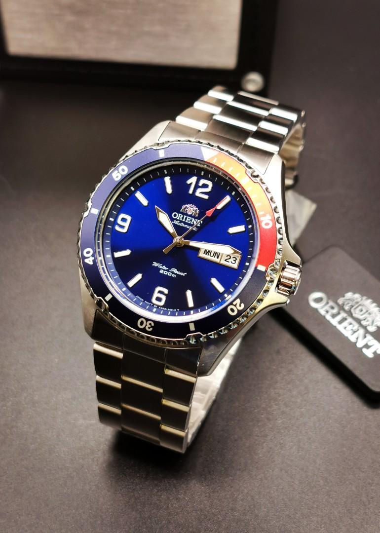 Thumbnail: Orient Mako II 2 Pepsi Automatic FAA02009D9 200M Men's Watch