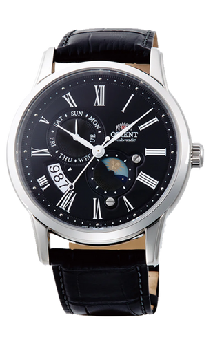 Orient Sun Moon Version Black RA-AK0010B10B Automatic Men's