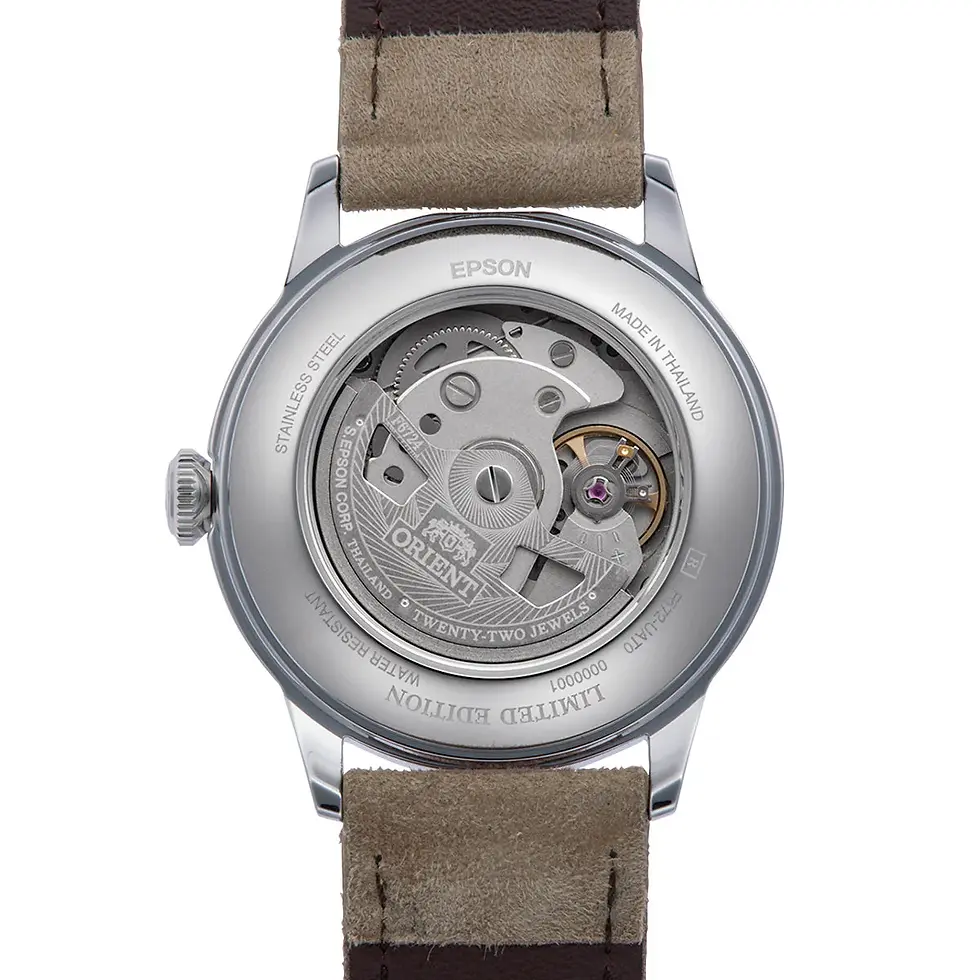 Thumbnail: Orient Bambino 38mm Limited Edition Grey RA-AC0M13N30B Automatic Men's Watch