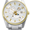 Thumbnail: Orient Stretto Sun & Moon White Two Tone RA-AK0312S30B Automatic Men's Watch