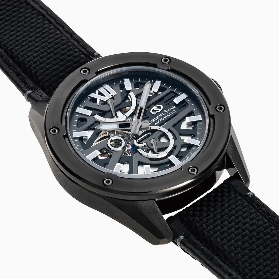 Thumbnail: Orient Star M34 F8 Avantgarde Skeleton RE-BZ0002B00B Automatic Watch