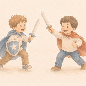 ¿Es normal que mi hijo juegue a pelear? Juego agresivo vs. juego violento