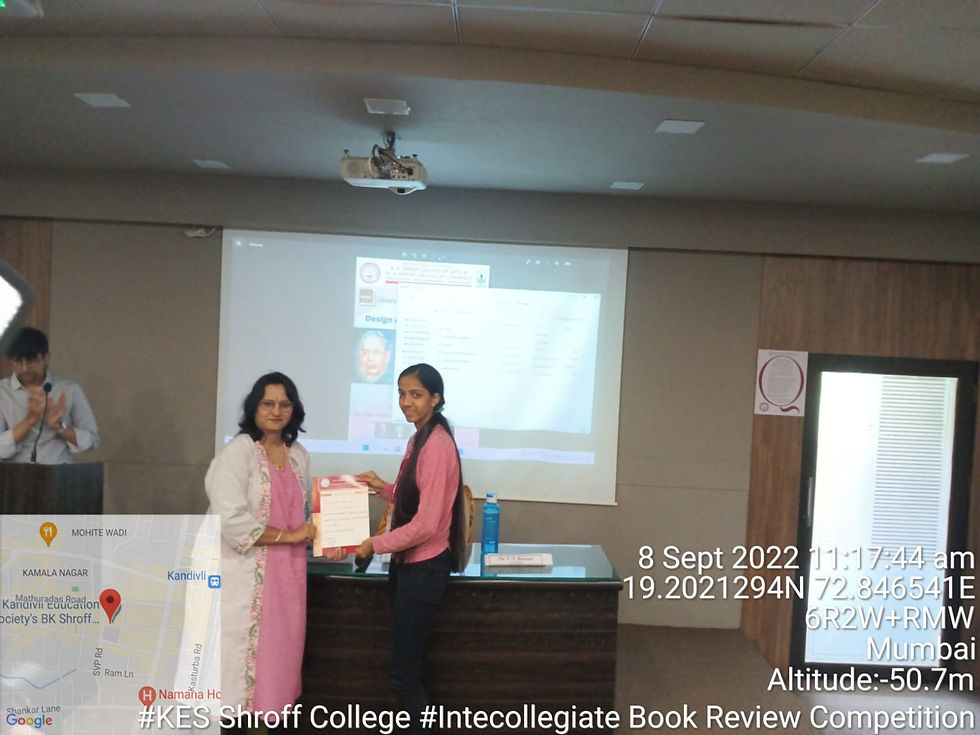 1st Prize Winner_Design Bookmark Contest 2022-23