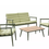 Miniaturbild: Gartenmöbel Set Grün 4tlg