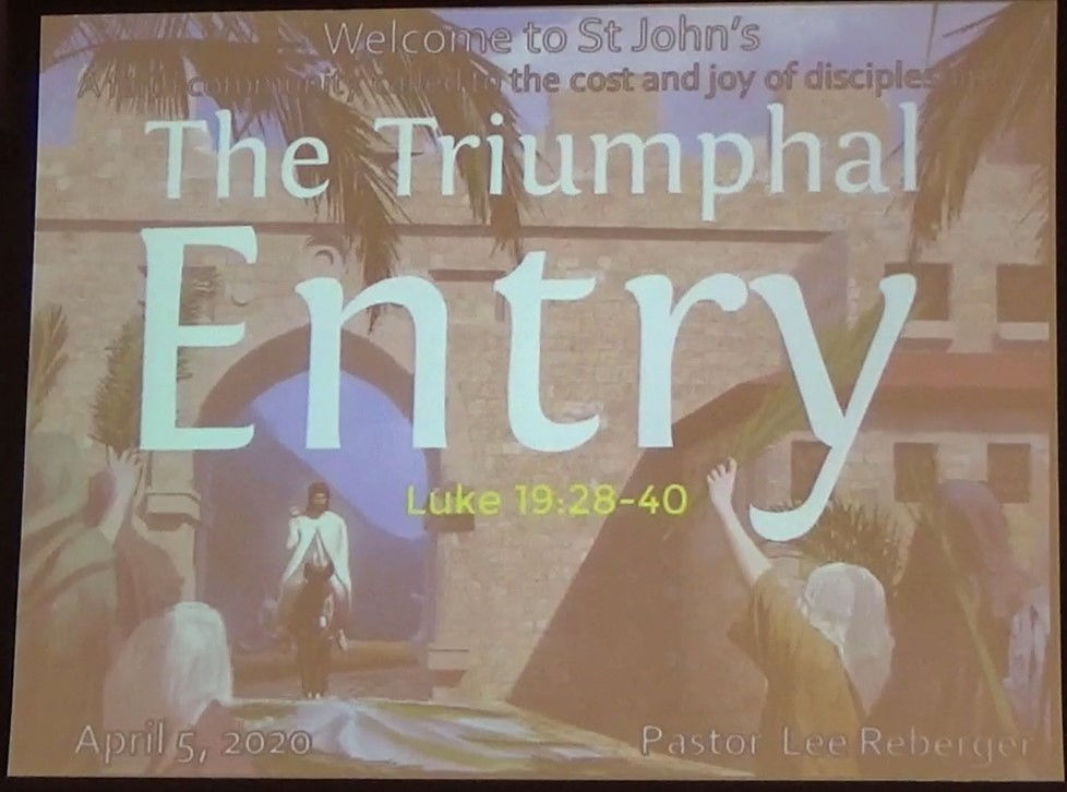 The Triumphal Entry