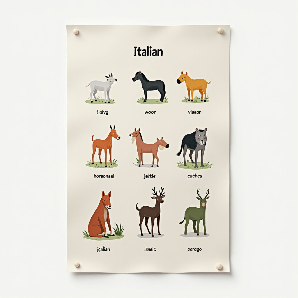 Italian Verb Posters