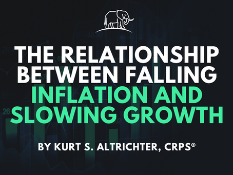 The Relationship Between Falling Inflation and Slowing Growth: August Market Expectations Table