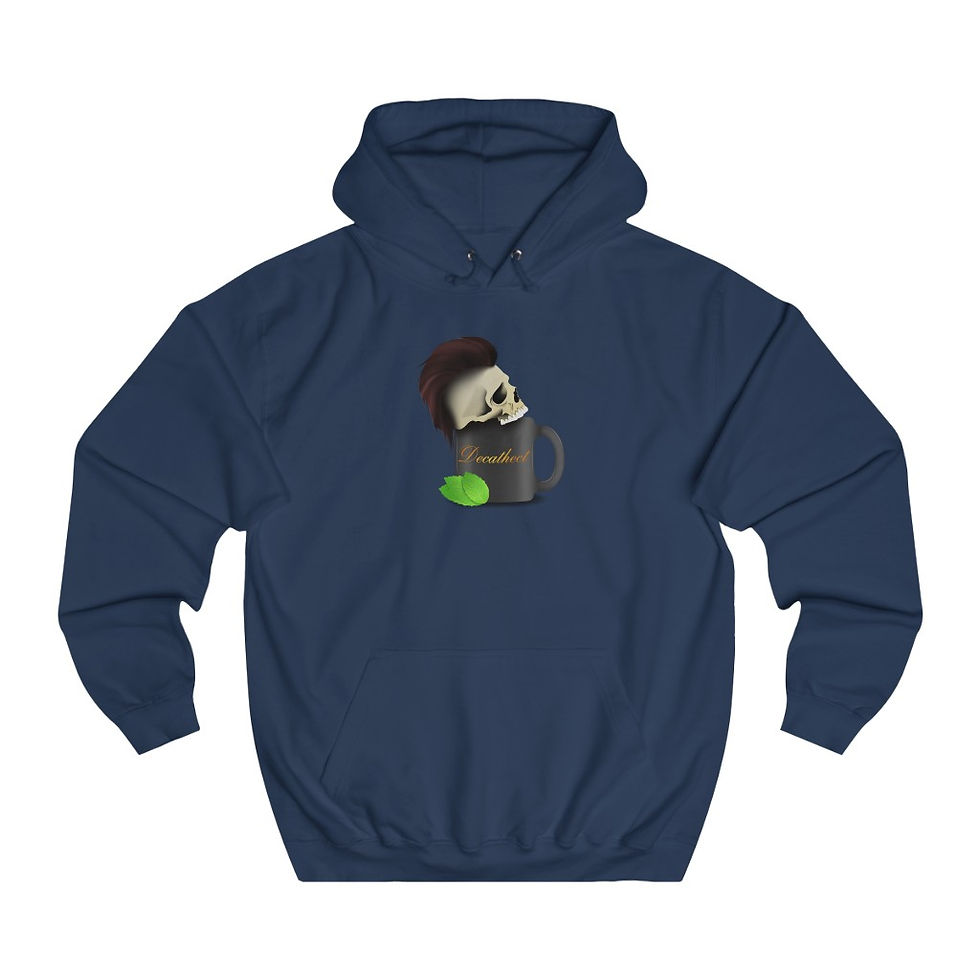 Thumbnail: Copy of "Cup O' Death" Unisex College Hoodie