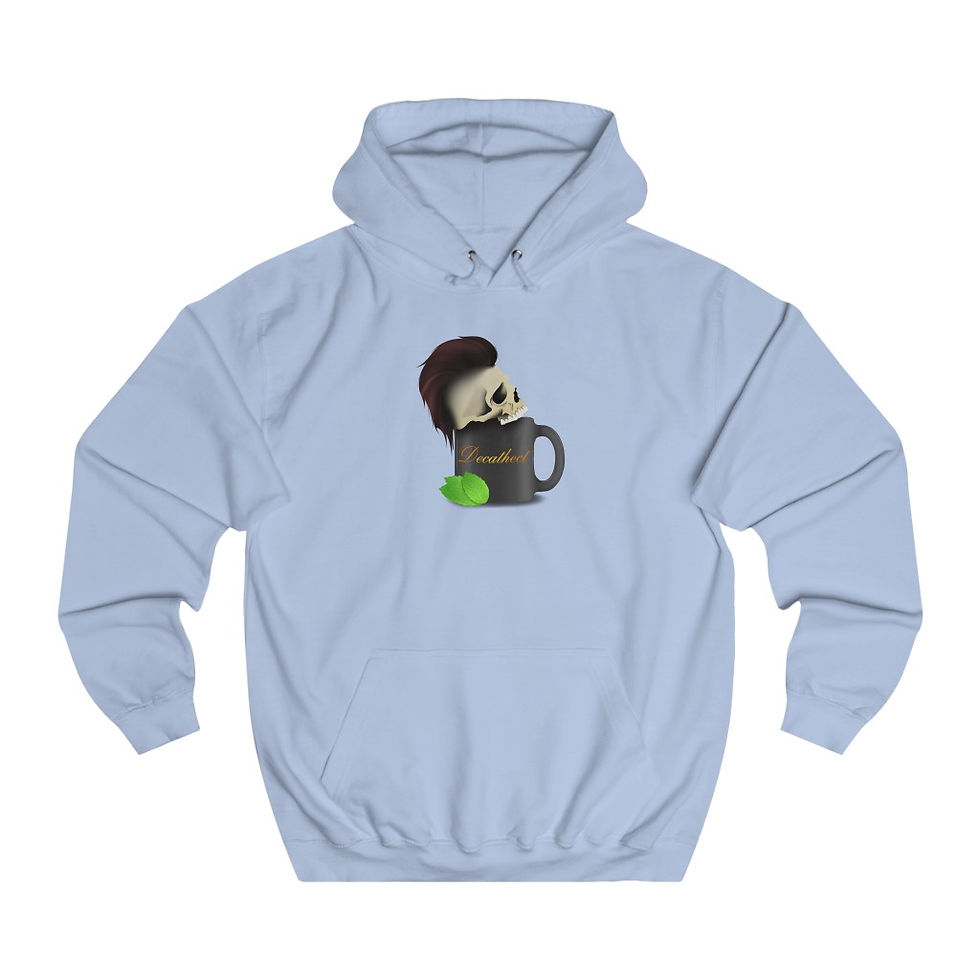 Thumbnail: Copy of "Cup O' Death" Unisex College Hoodie