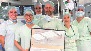 Neue zukunftsweisende Technologie am Herz- und Gefäßzentrum - Erstmals neue minimal invasive Klappenprothese in Bad Segeberg implantiert