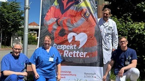 Sana Kliniken Lübeck beteiligen sich an Aktion „Respekt für Retter“