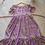 Thumbnail: Lavender Floral Crepe Zipped Feeding Kurthi