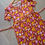 Thumbnail: Rust orange fruits Cotton Hoisery Casual maxi CM002