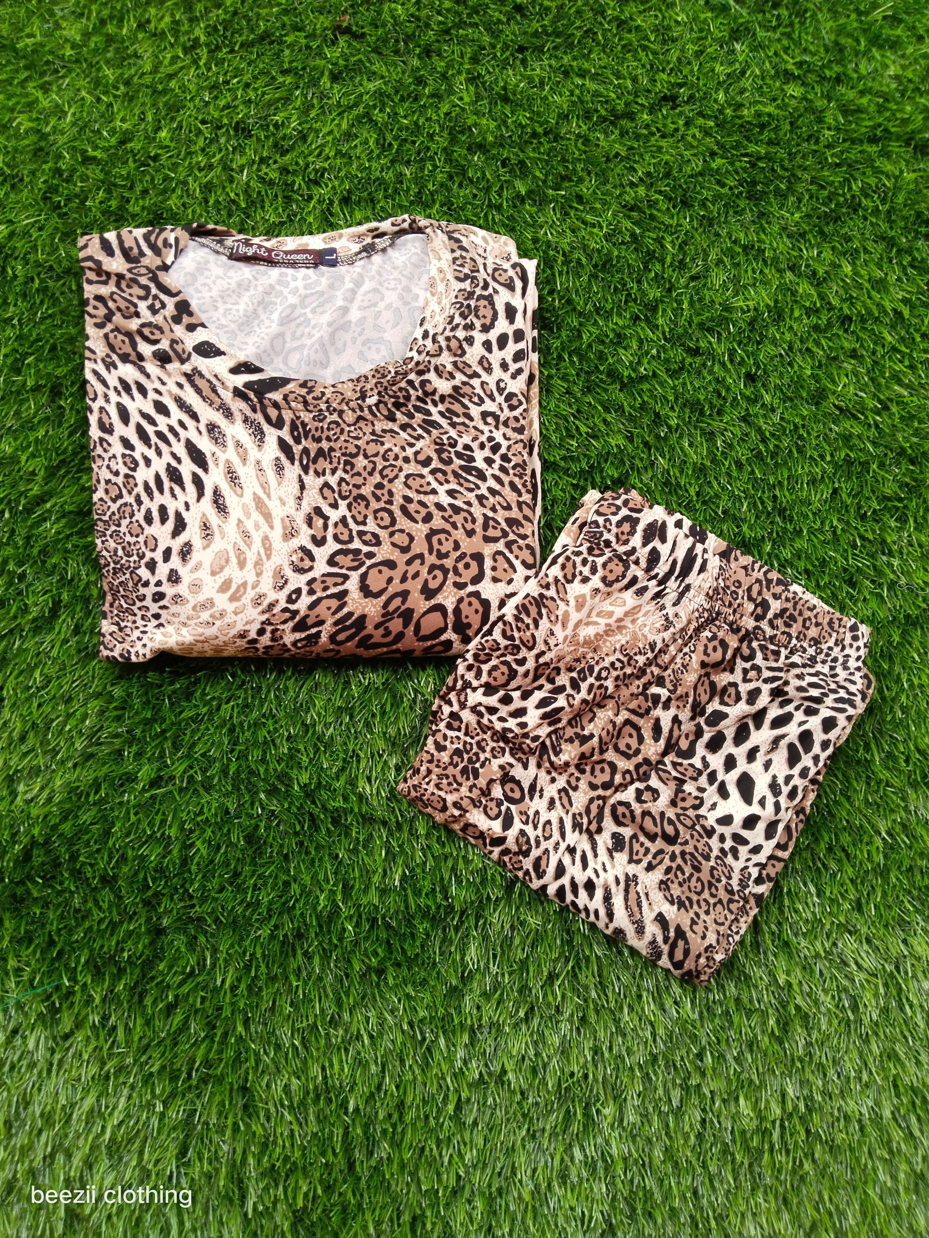 Snake Print Long Polo