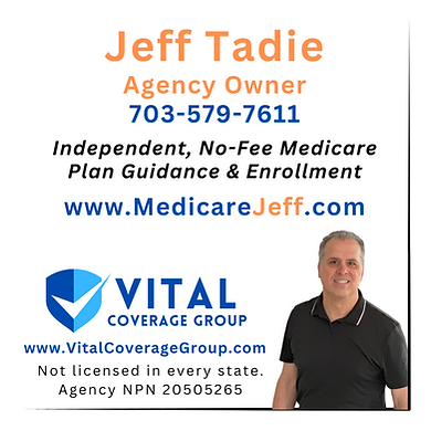 Medicare Jeff and no-fee Medicare enrollment support.