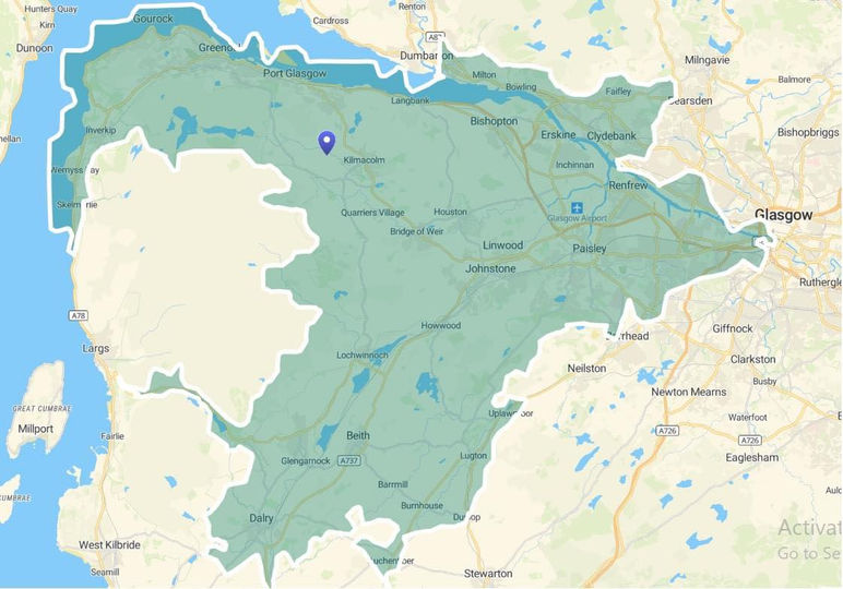 Gryffeside Livery location on map
