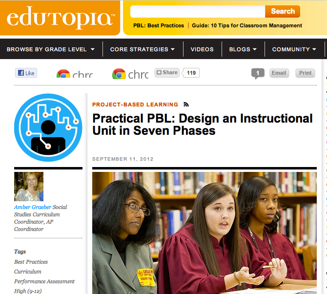 7 Phases of PBL Unit Design