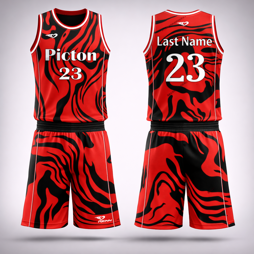 Basketball Jersey and Shorts