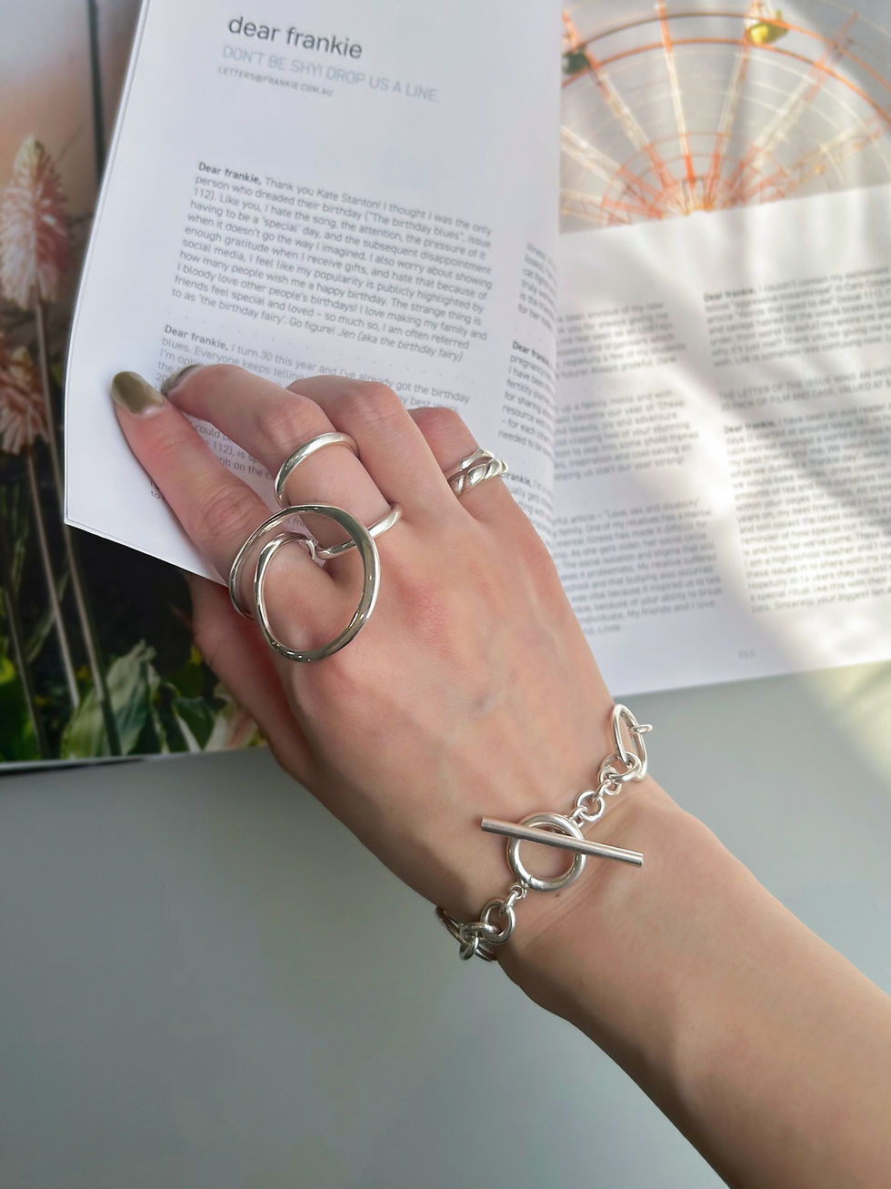 サムネイル： art ribbon ring - maru