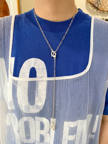 eat シルバーアクセサリー　oval chain ネックレス object motif design necklace - oval chain | eat