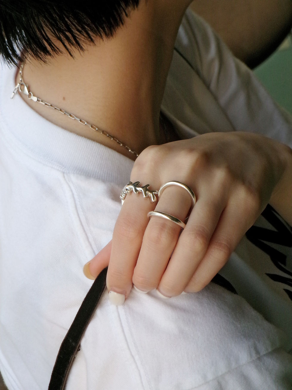 サムネイル： Matisse plant - ear cuff ring