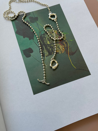 アクセサリー eat object motif design / ball chain object motif design / ball chain | eat