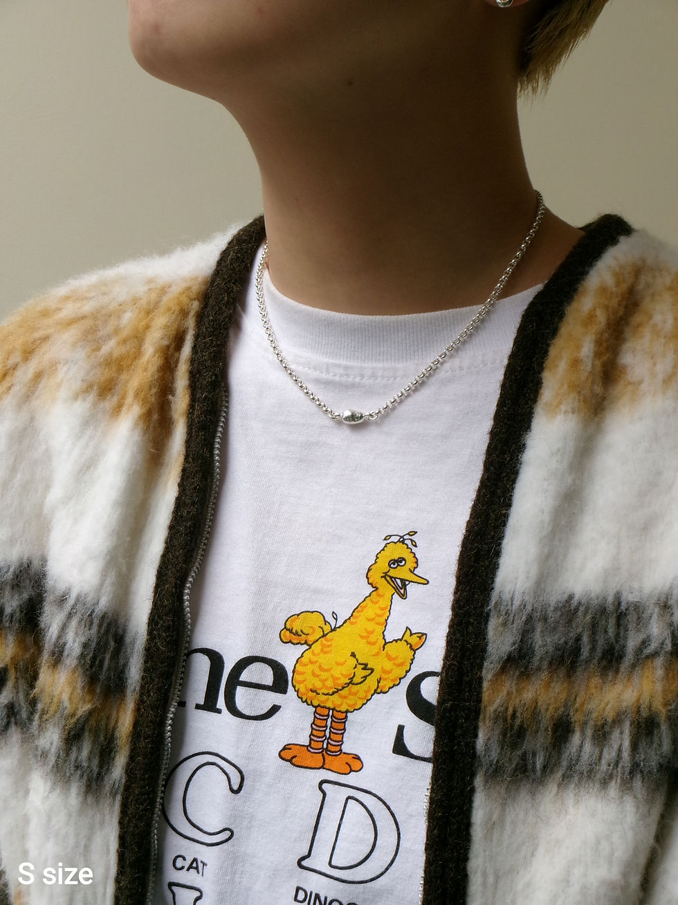 Thumbnail: baroque pearl clip motif lariat necklace