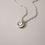 Thumbnail: swirl - oval lariat 2way chain necklace small