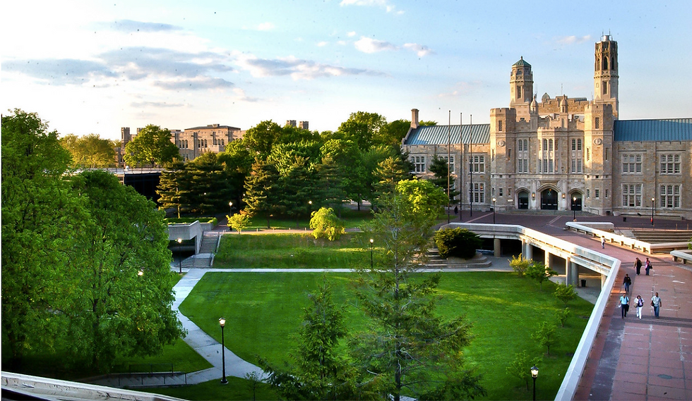Scenic Lehman College School campus