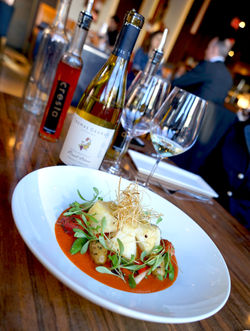 Cresta Restaurant Scallop dish
