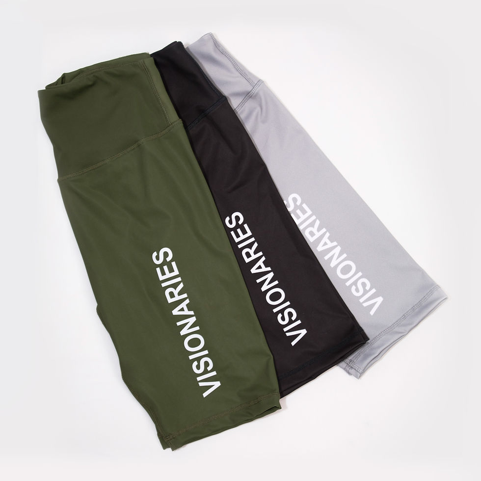 Thumbnail: Visionaries Biker Shorts Olive