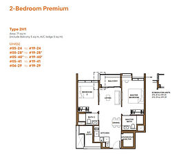 The Collective at One Sophia Floorplan