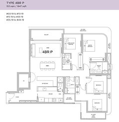 One Marina Gardens Floorplan