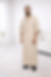 Mens Biege Moroccan Kaftan