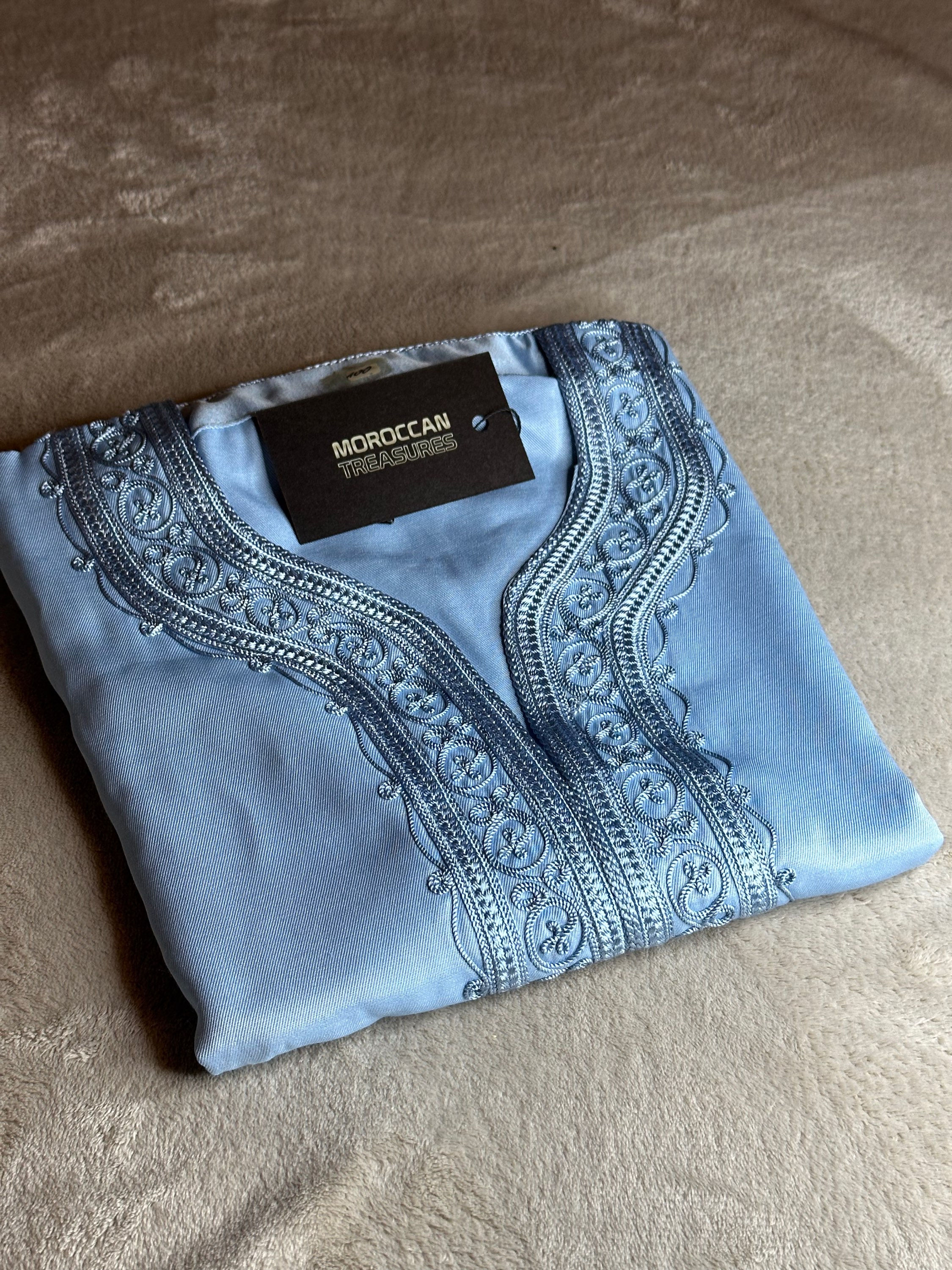 Kids Lux Baby Blue Thobe