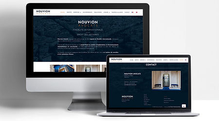 Site internet Nouvion Avocats