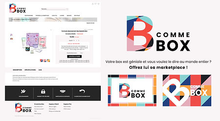 B COMME BOX Identité visuelle
