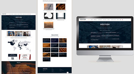 Création site internet cabinet avocat