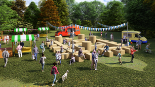 Lubenham Scarecrow Festival Centrepiece. 2023