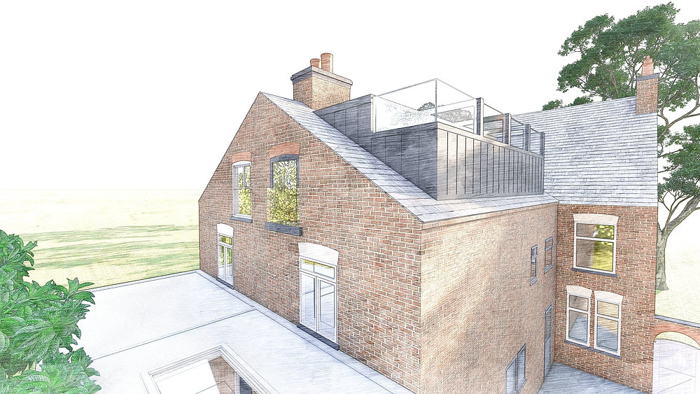 Planning Application Ready to Submit for Loft Conversion and Garden