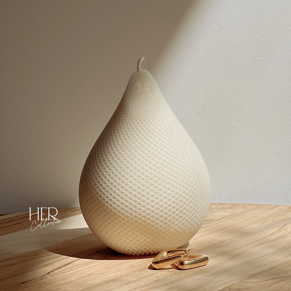 Pear Shaped Soy Wax Candle Lloyd Harden Design