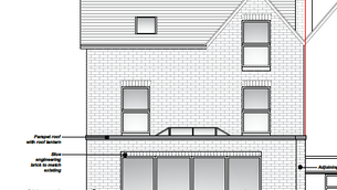 Planning Drawings Submitted for House Extension in Market Harborough.