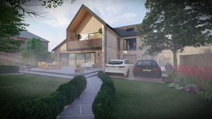 Lloyd Harden Creates Stunning CGI of Domestic Dwelling for HG2 Architects