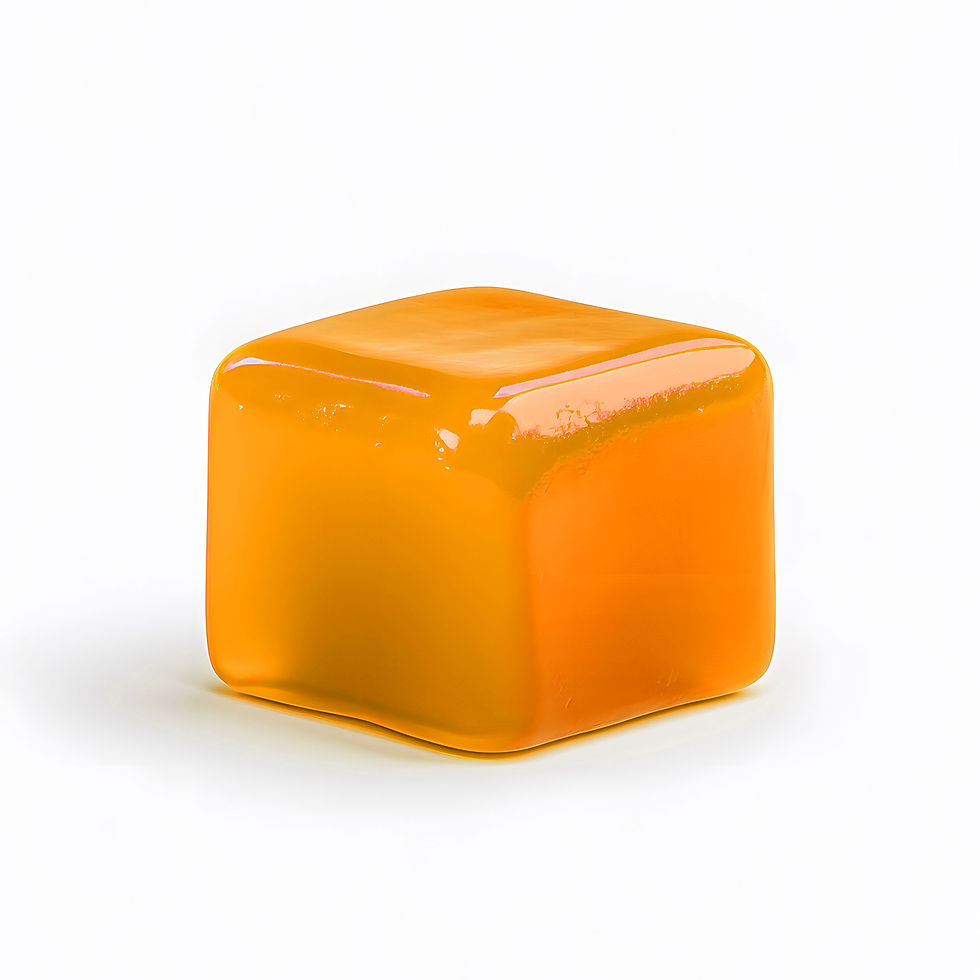 Mango Energy gummy cube