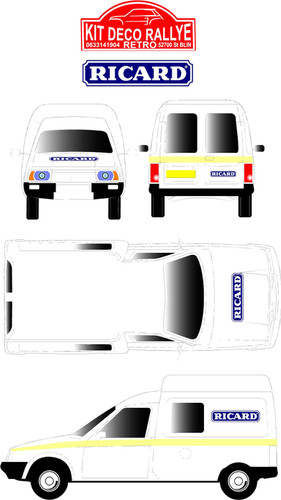 C15 Ricard KIT DECO C15 RICARD | Kitdecorallye Fr