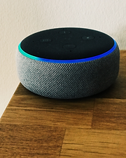 Alexa or Google Nest hub in outdoor kitchen