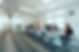 Pre-programmed conference room scene for meetings and presentations