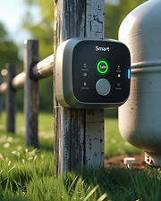 Smart detector near outdoor propane/gas line